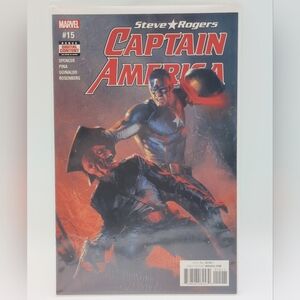 Marvel Captain America Steve Rogers # 15 Comic